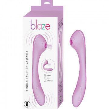 Masajeador de Succión Flexible Blaze - Lavanda