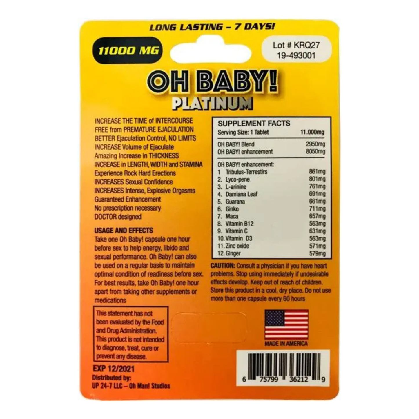 Oh Baby Gummy – Sobre Individual