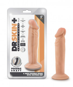 Dildo Realista de 6" Vainilla - DR.SKIN Plus