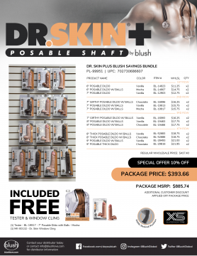 Dildo con Bolas Realista 8" Chocolate - DR.SKIN