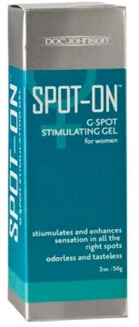 Gel Estimulante del Punto G para Mujeres Spot On - 2 oz.