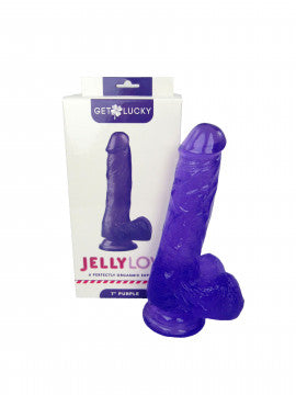 Dildo Jelly Love de 7" - Get Lucky