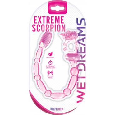 Vibrador Anal Super Xtreme Scorpion con Doble Estimulador – Magenta
