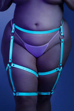 Arnés de Piernas – Azul Neón – Talla Única