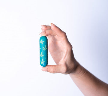 Vibrador Mini Bala Esmeralda Recargable de 10 Funciones - JESSI 420