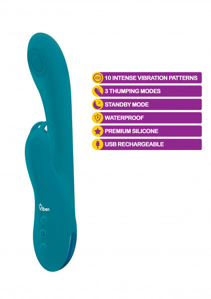 Conejito Vibrador Recargable para el Punto G - Razzle Ocean