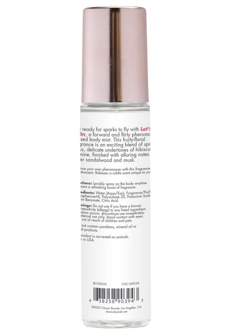Splash con Feromonas Let's Get It On Spray 3.5oz.