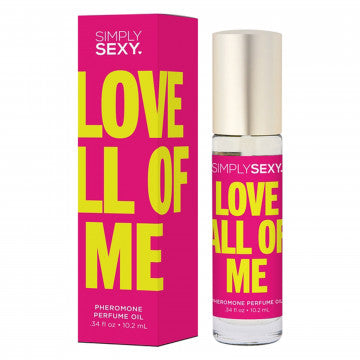 Perfume de Feromonas Simply Sexy - Love All of Me - Roll on .34 Oz