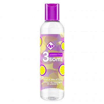 Lubricante 3some 3 en 1 - Sabores Variados - 4 Fl. Oz.