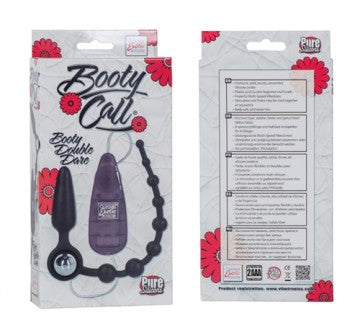 Vibrador Booty Call Booty Double Dare - Black