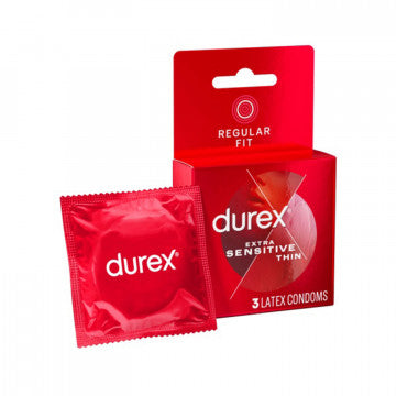 Condones Durex Extra Sensitive - 3 Pack