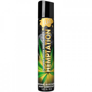 Lubricante Cannabis Sativa Wet Hemptation - 1 Oz.