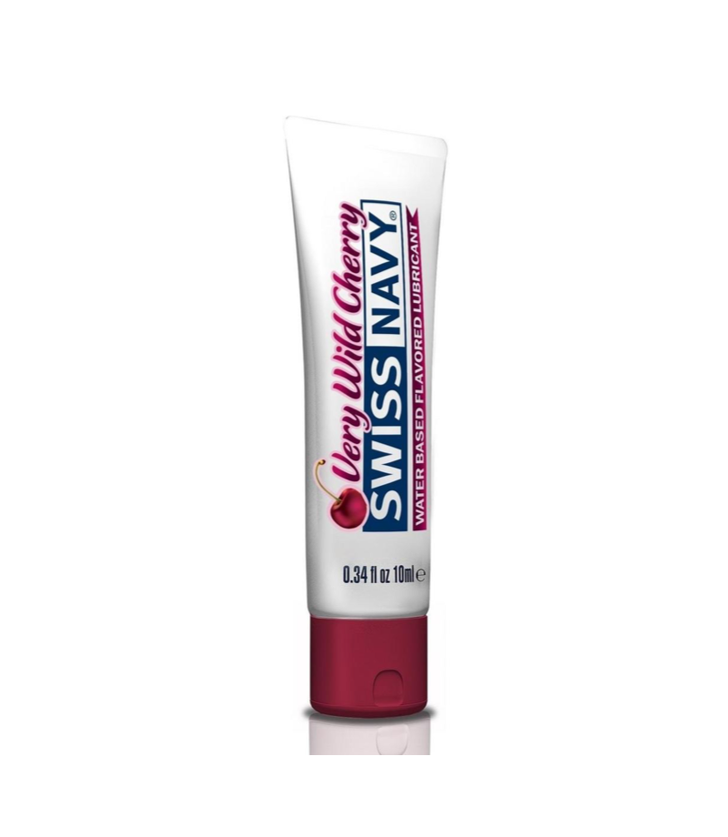 Lubricante con Sabor a Cereza Salvaje 10ml - SwissNavy
