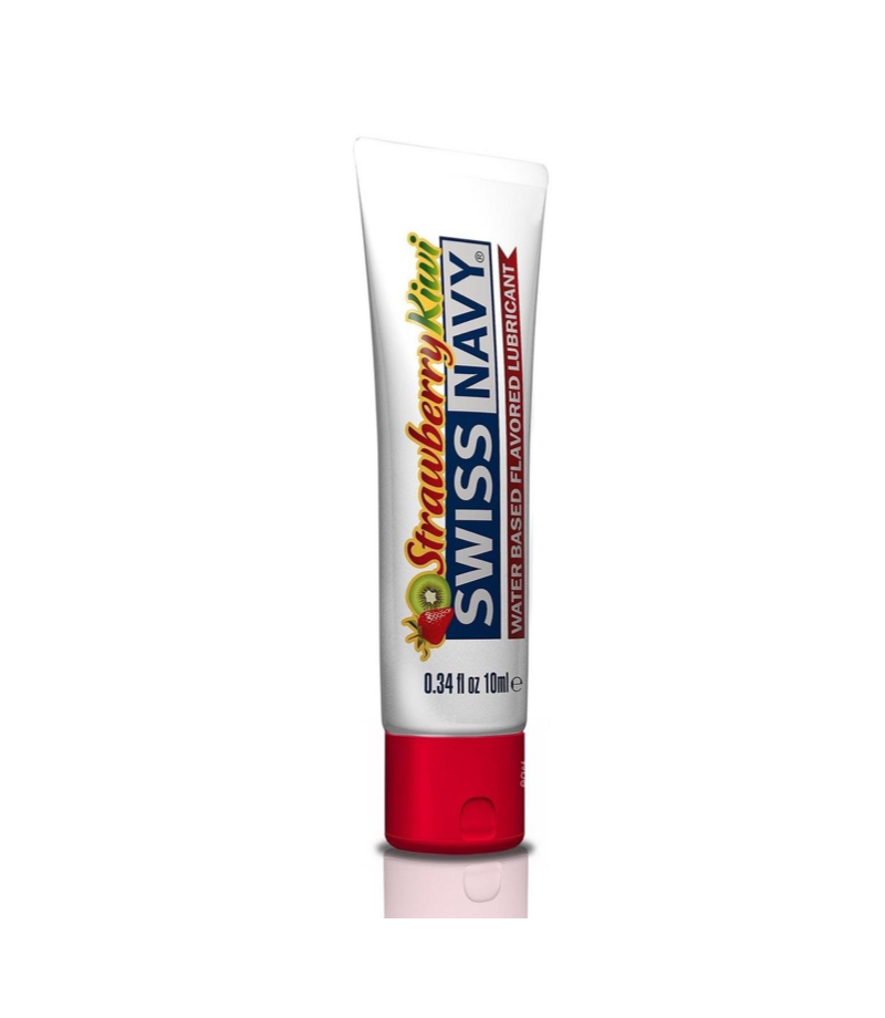 Lubricante con Sabor a Fresa Kiwi 10ml - SwissNavy