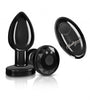 Plug Vibrador de Metal Negro - Cheeky Charms