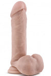 Dildo con Bolas Realista 8" Vainilla - DR.SKIN