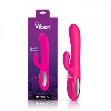 Conejito Vibrador con Estimulador - Hypnotic - Rosa Intenso