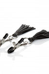 Pinzas para Pezones Borlas Divertidas - Negras - Nipple Clamps