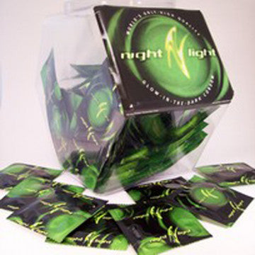 Condones Night Light – Brillan en la Oscuridad (Individual)