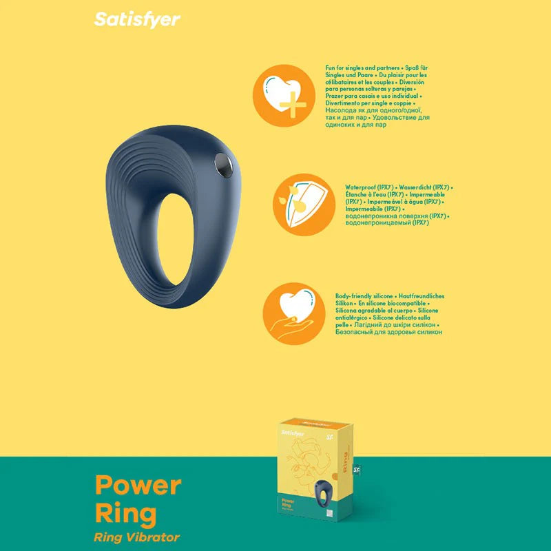 Anillo de Pene Vibrador - Ring Satisfyer