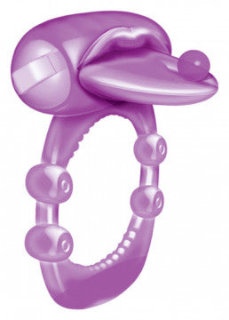 Anillo Vibrador para Pene - Piercing Magenta