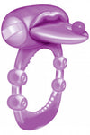 Anillo Vibrador para Pene - Piercing Magenta