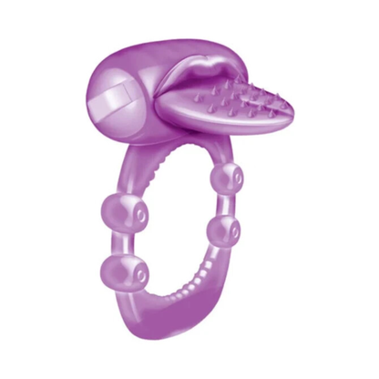 Anillo Vibrador para Pene - Piercing Magenta