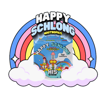 Gomitas Estimuladores Sexuales - Happy Schlong - 2 Pack