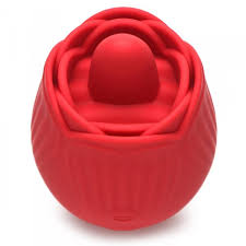 Estimulador Vibrador y Lamido French Rose - Bloomgasm