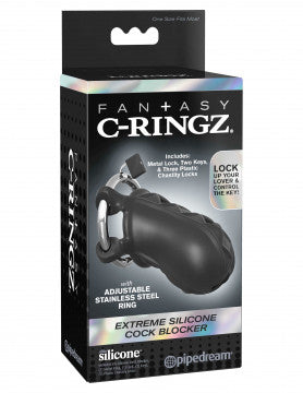 Jaula de Castidad para Pene de Silicona C-Ringz