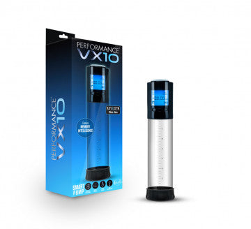 Bomba para Pene Inteligente Performance Vx10 - Transparente