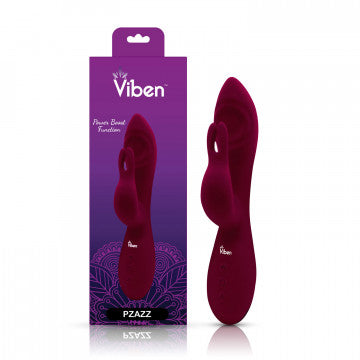 Conejito Vibrador Recargable Pazz - Ruby