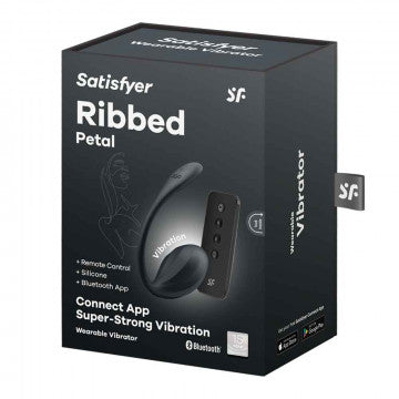 Vibrador Connect App Ribbed Petal - Satisfyer