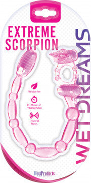 Vibrador Anal Super Xtreme Scorpion con Doble Estimulador – Magenta