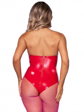Body de Vinilo - Rojo