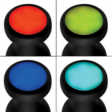 Tapón Vibrador Anal Iluminado 7X Small - Booty Sparks