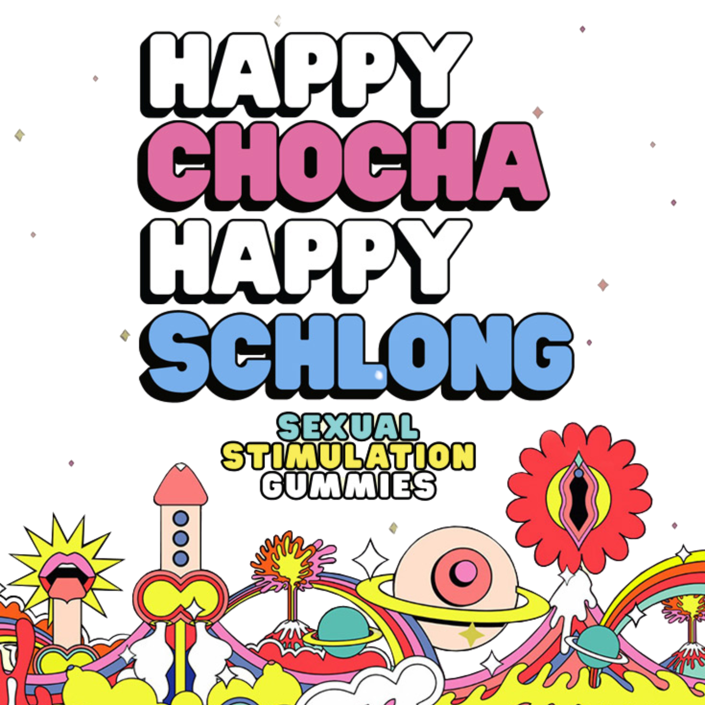 Gomitas Estimuladoras Sexuales Happy Chocha - 2 Pack