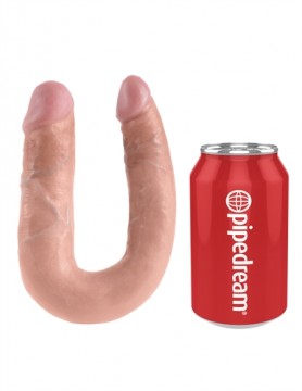 Dildo Double Trouble - Mediano - Carne
