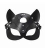 Máscara Orejas Gato Antifaz Cosplay Sexy Para Mujer+collar