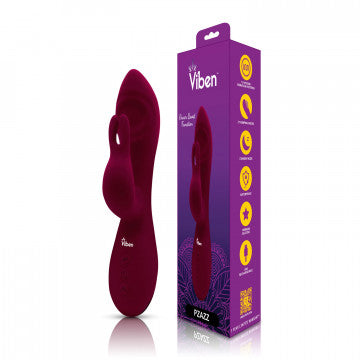 Conejito Vibrador Recargable Pazz - Ruby