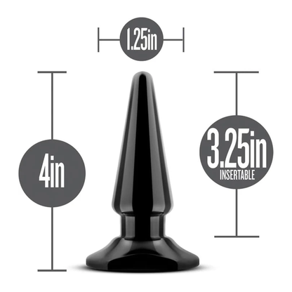 Plug Anal Vibrador Básico 4" - Anal Adventures