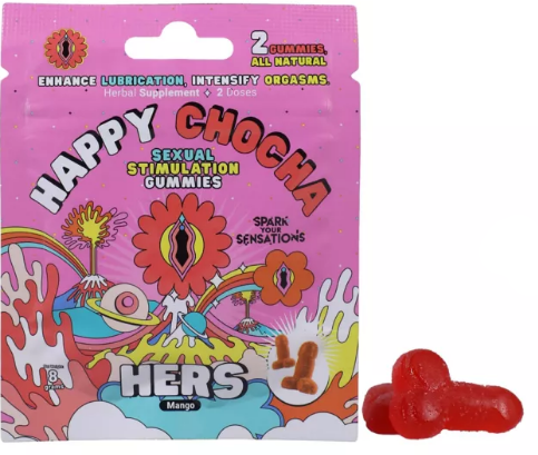 Gomitas Estimuladoras Sexuales Happy Chocha - 2 Pack