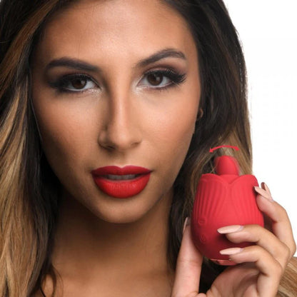 Estimulador Vibrador y Lamido French Rose - Bloomgasm