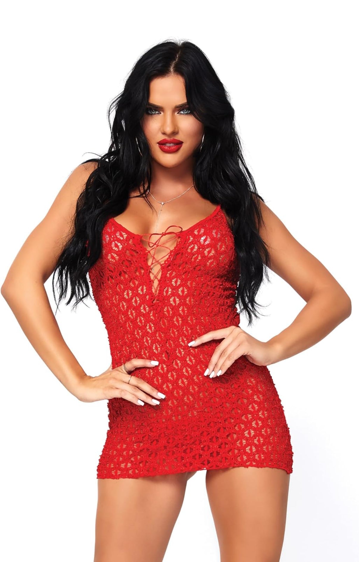 Mini Vestido de Malla - Leg Avenue