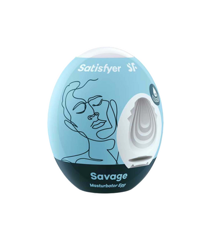 Satisfyer Masturbator Huevo Soltero azul