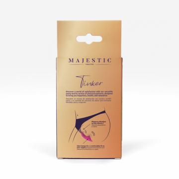 Panty Vibrador Tinker Majestic con Control por App – Rosa