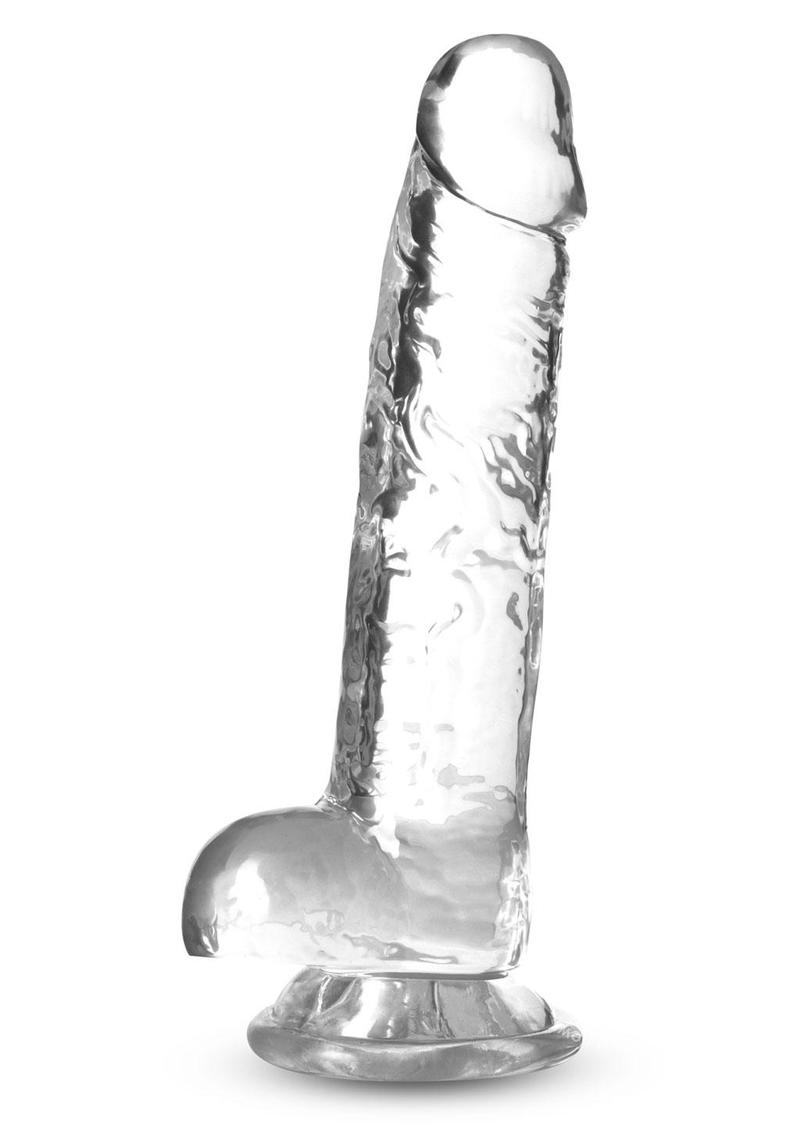 Dildo Cristalino de 7" - (Diamante) - Naturally Yours