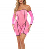 Bodysuit Double Vision Set - Talla Única - Rosado