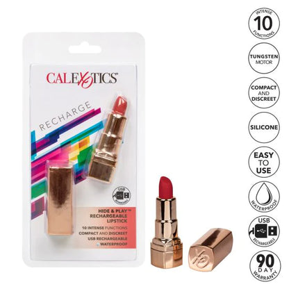 Lipstick recargable Hide & Play™ - CalExotics