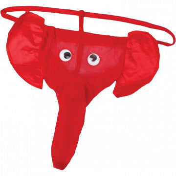 Tanga de Elefante - Rojo - Talla única